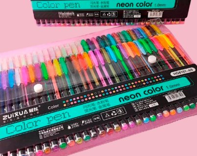 Bolígrafos de neon