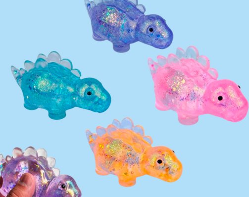 Squishy Gel Dinosaurios