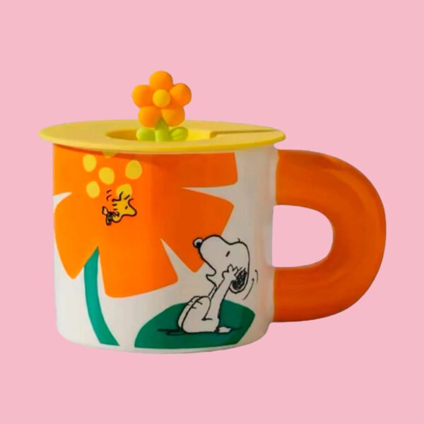 Taza Cerámica con Tapa