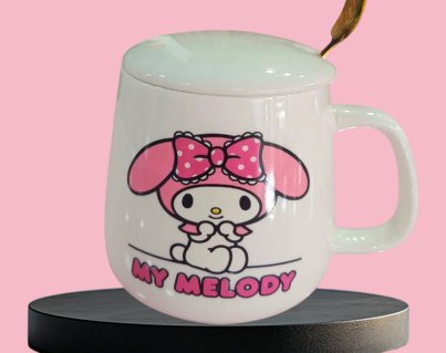 Taza con tapa