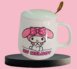 Taza con tapa