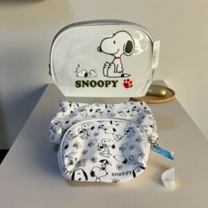 Cartera transparente Snoopy