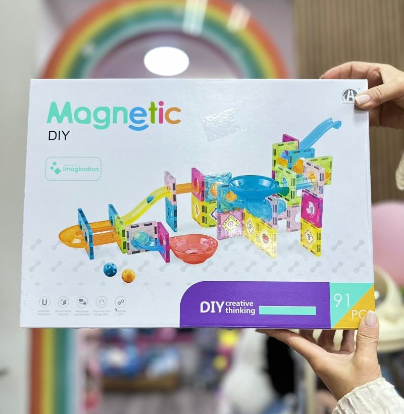 JUGUETE MAGNETICO 91PCS