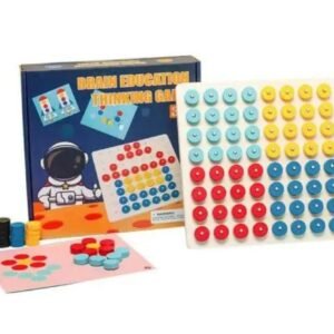 Juego didáctico de madera.