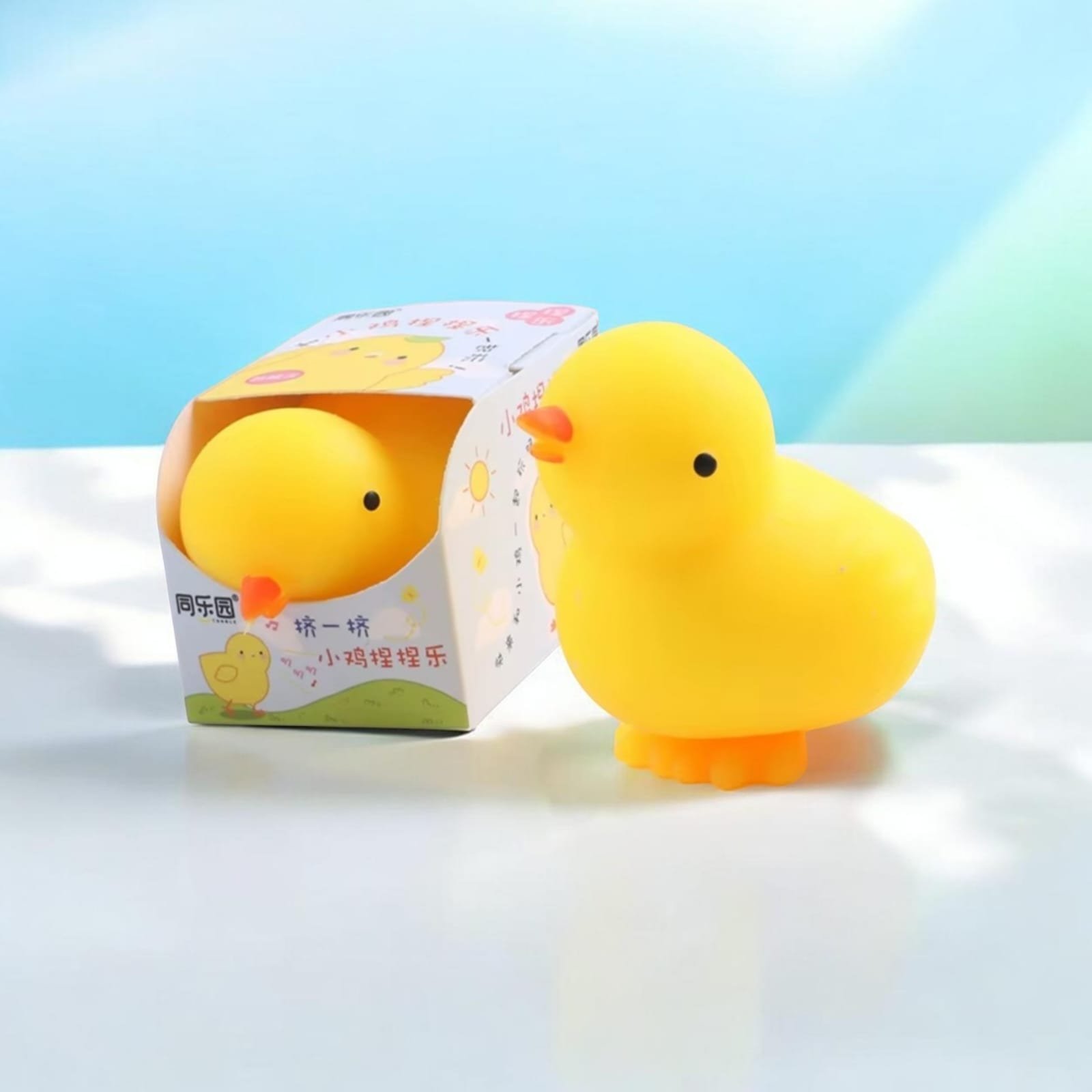 Squishy Pollito Espuma