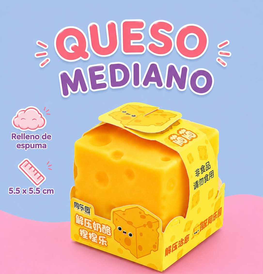 Squishy Queso Mediano