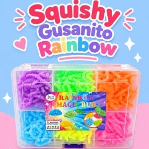 Squishy Gusanito Rainbow