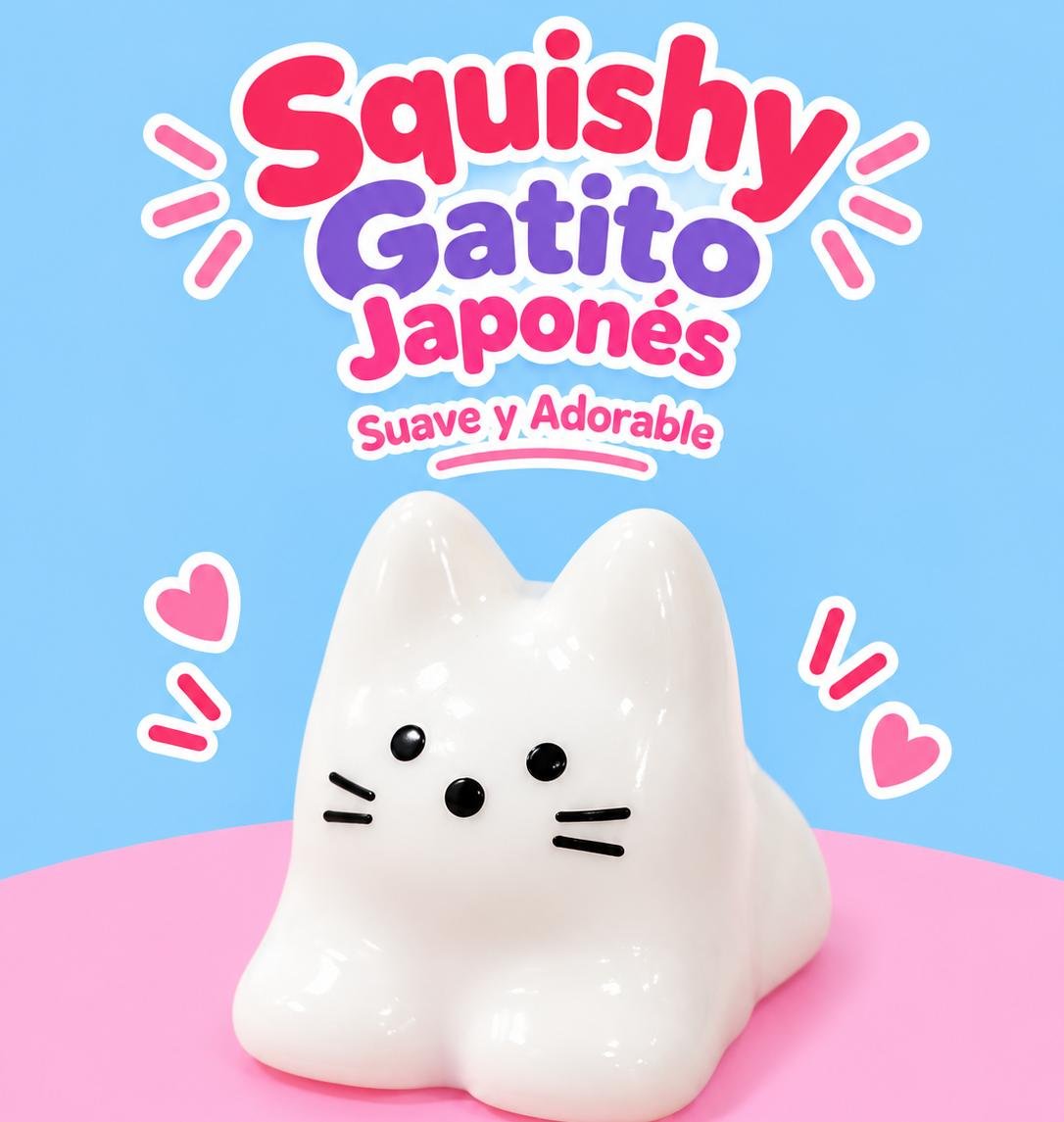Squishy Gatito Japonés